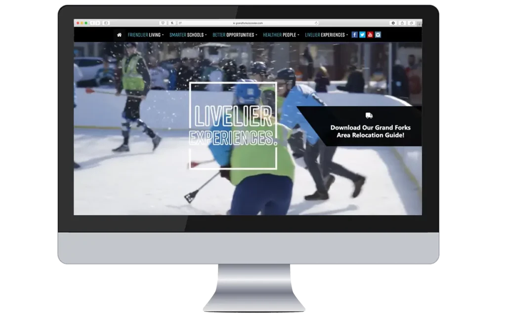 Grand Forks is Cooler website